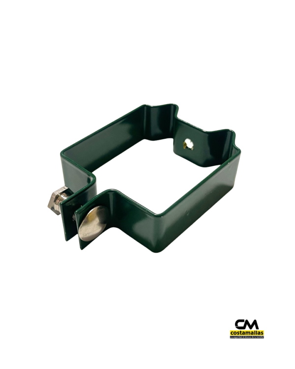 Abrazadera Metalica 2 1/4 x 2 1/4 tornillo en acero Inoxidable - Image 2